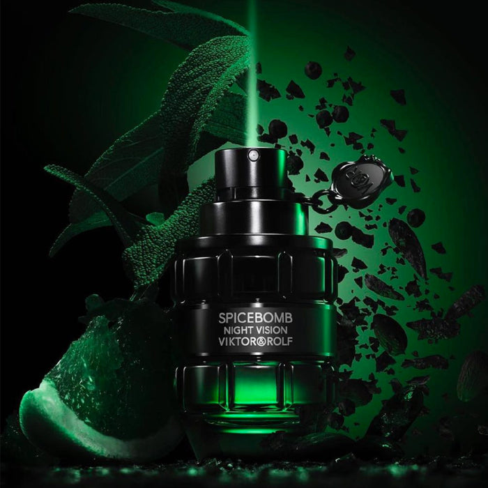 SPICEBOMB Night Vision by Viktor & Rolf. Men's Eau de Toilette. 3.4FL OZ