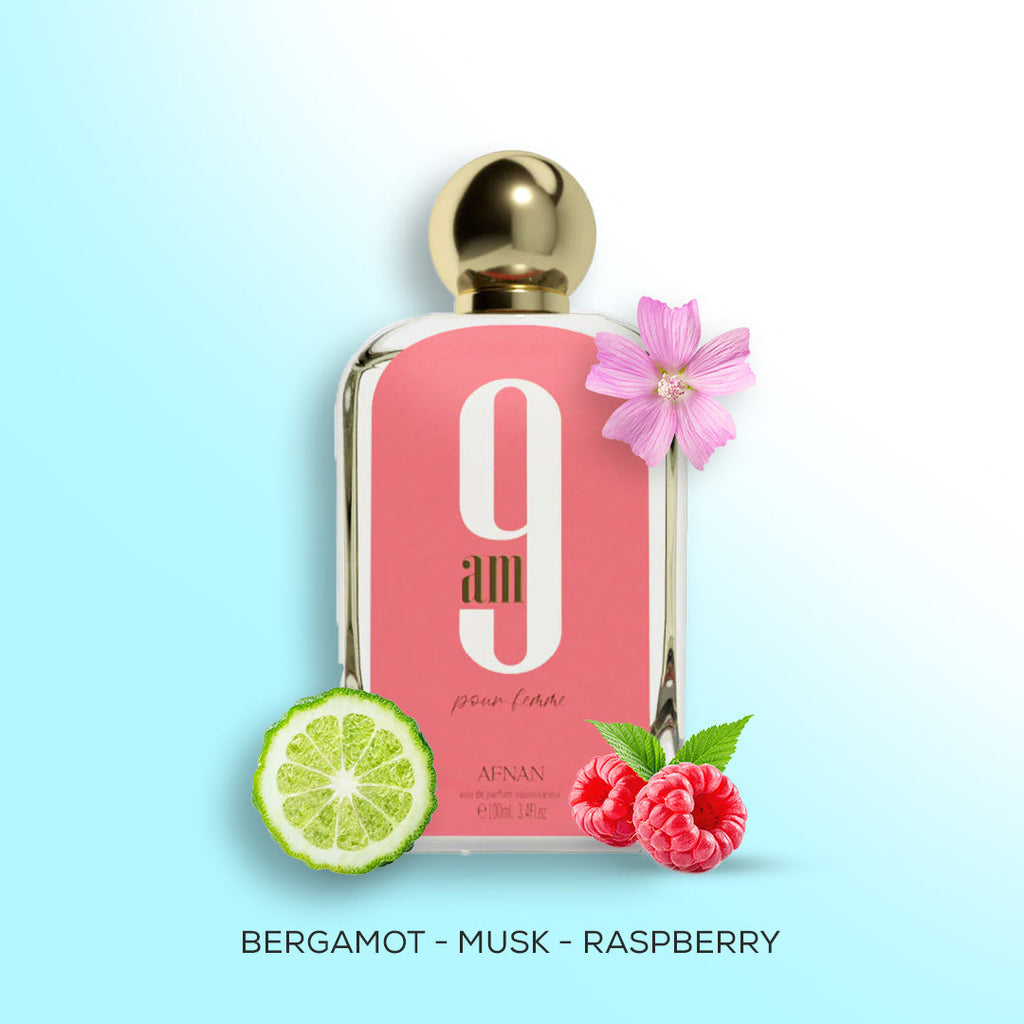 9am Pour Femme by Afnan. Woman's Eau de Parfum 3.4FL OZ