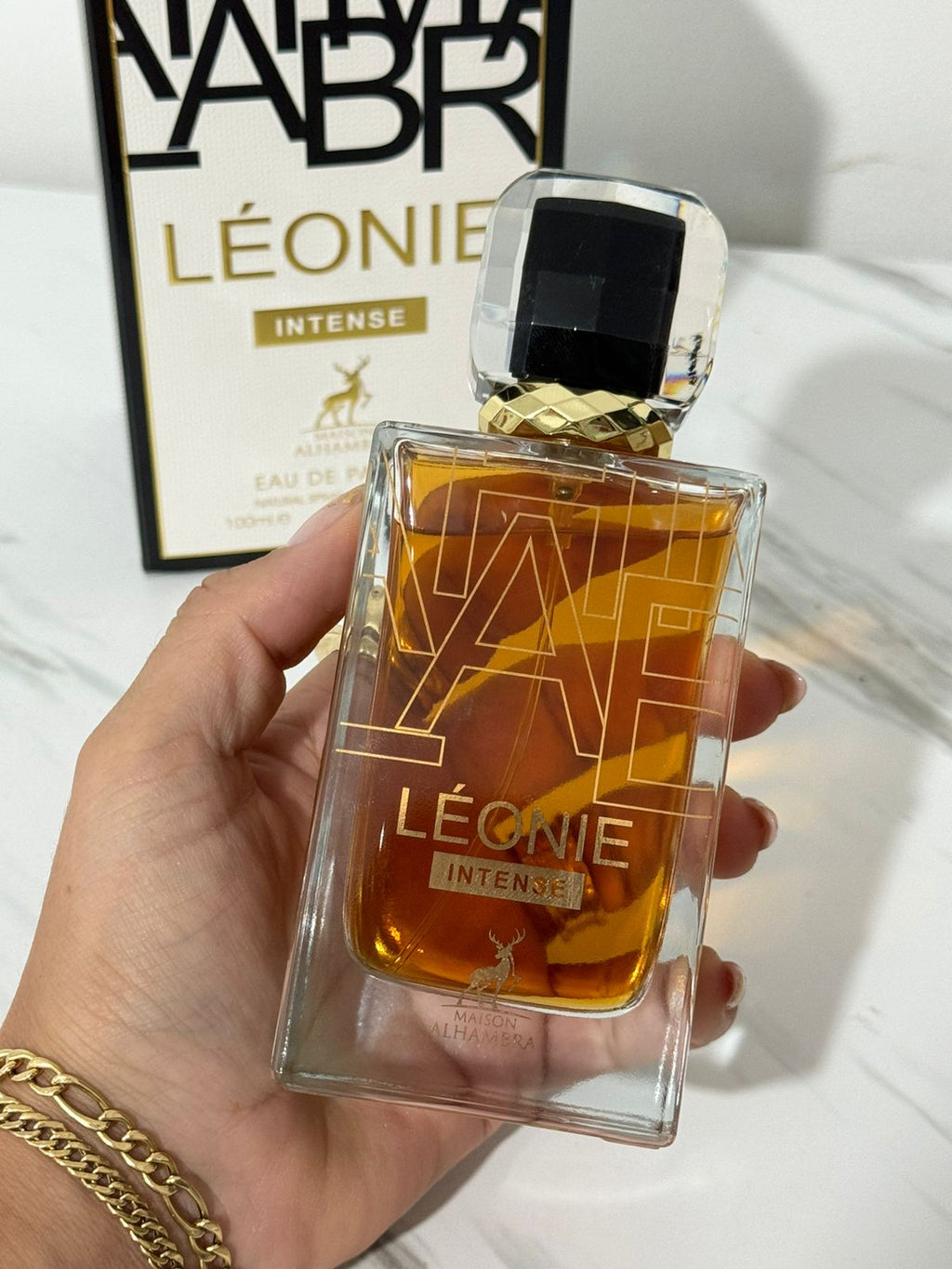 Léonie Intense by Maison Alhambra. Woman's Eau de Parfum 3.4FL OZ