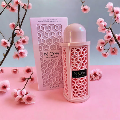 Rave Now Women by Lattafa.  Woman's Eau de Parfum 3.4FL OZ.