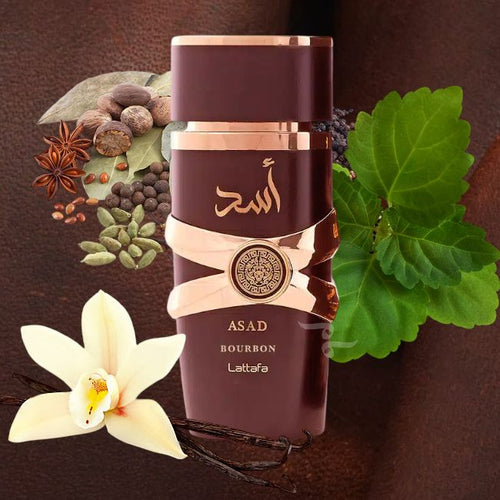 Asad Bourbon by Lattafa. Men's Eau de Parfum 3.4FL OZ