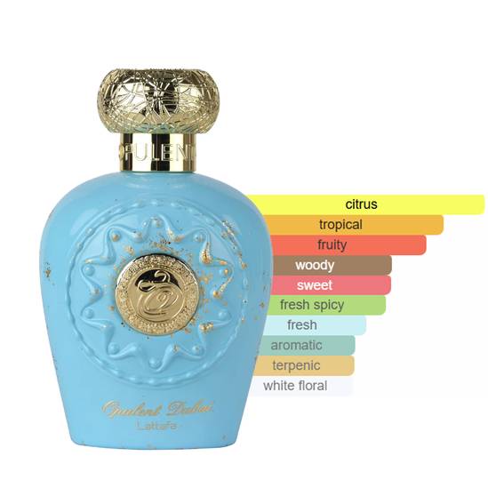 Opulent Dubai Eau de Parfum by Lattafa. Unisex 3.4FL OZ.