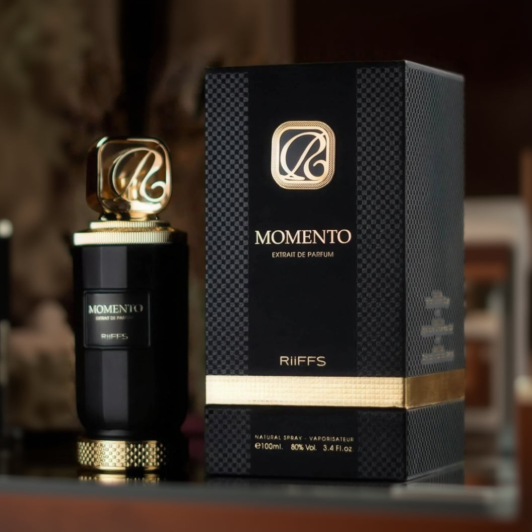 Riiffs Momento Extrait de Parfum. Unisex 3.4FL OZ