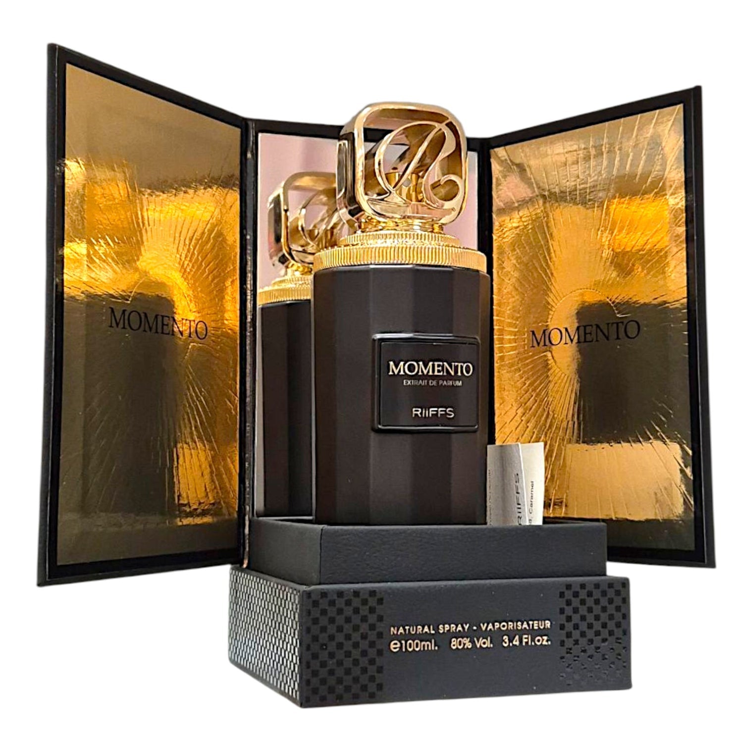Riiffs Momento Extrait de Parfum. Unisex 3.4FL OZ