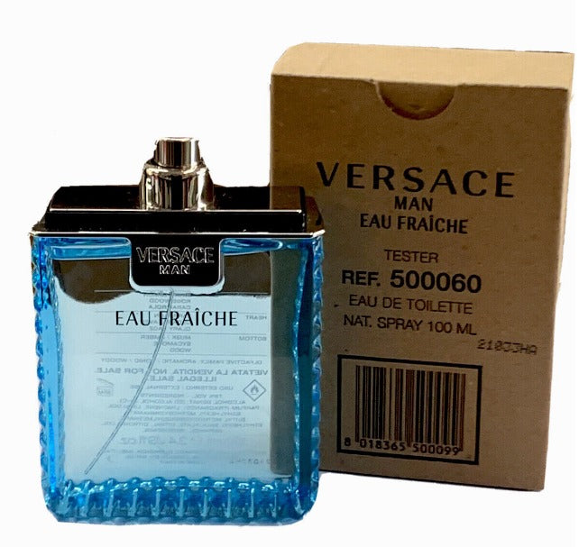 Versace Man Eau Fraiche. Men's Eau de Toilette. 3.4FL OZ (tester)