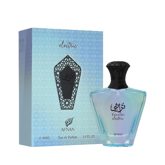 Afnan- Turathi Electric Eau de Parfum. Unisex 3.0FL OZ