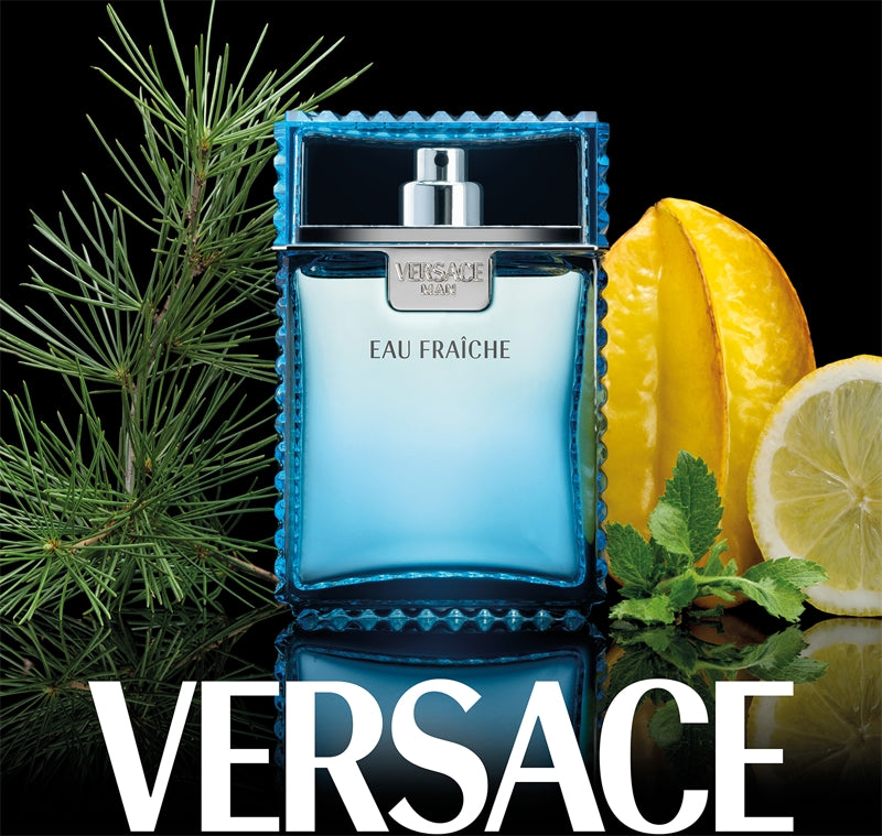 Versace Man Eau Fraiche. Men's Eau de Toilette. 3.4FL OZ (tester)