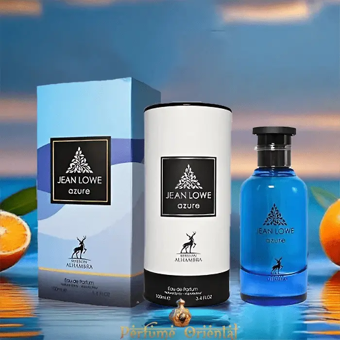 Jean Lowe Azure by Maison Alhambra. Men's Eau de Parfum. 3.4FL OZ.