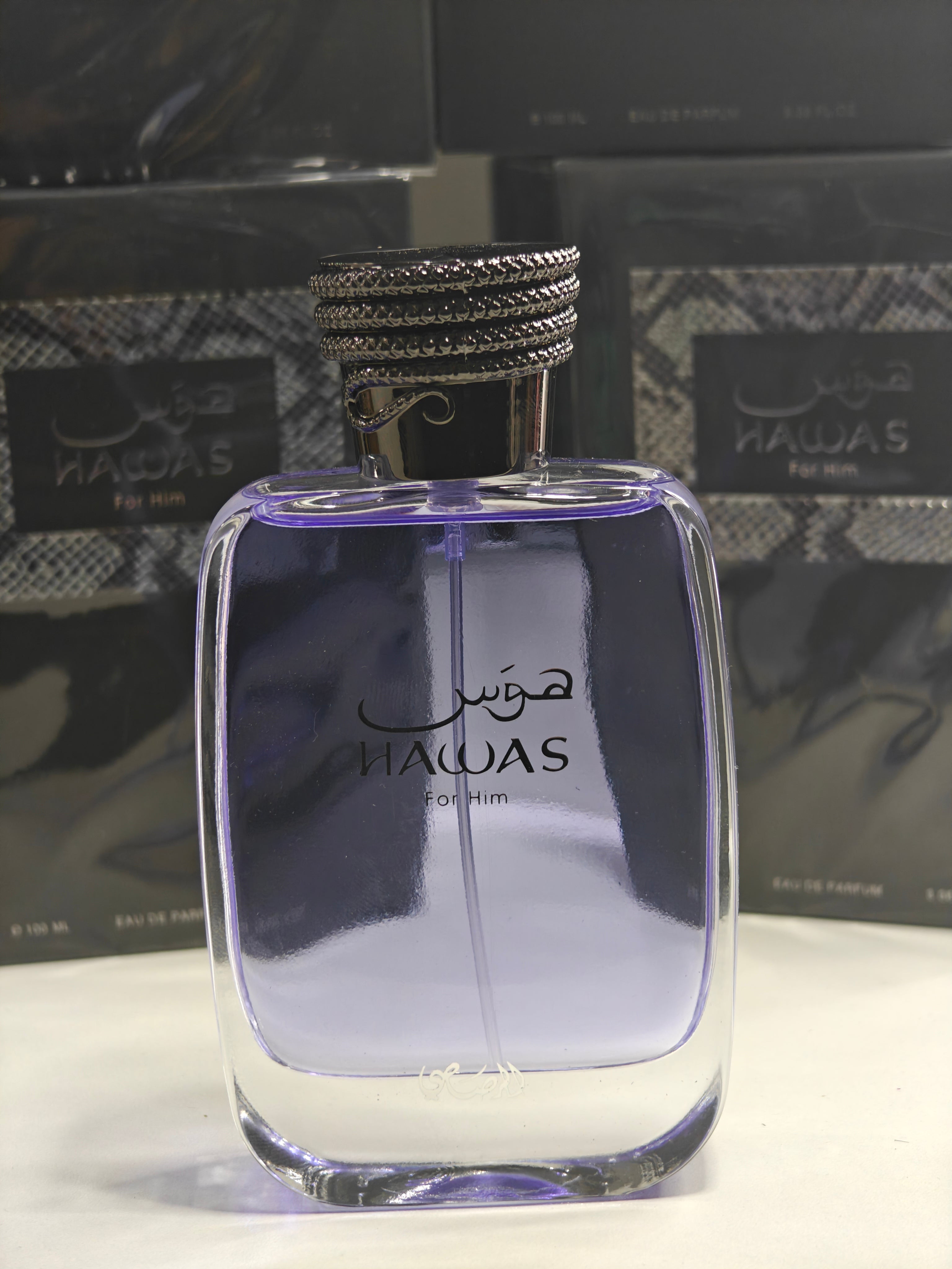 Rasasi Hawas 3.4FL OZ Eau de Parfum for Men.