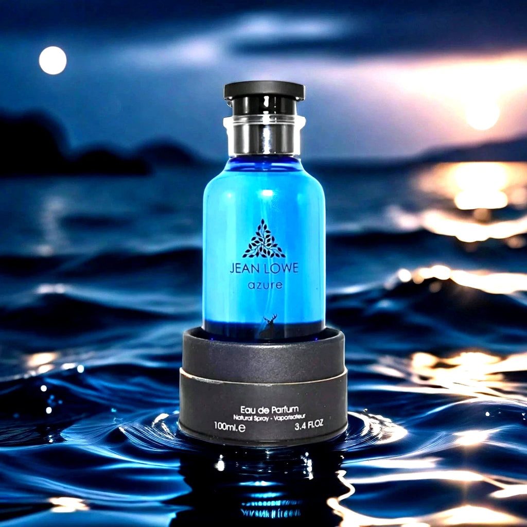 Jean Lowe Azure by Maison Alhambra. Men's Eau de Parfum. 3.4FL OZ.