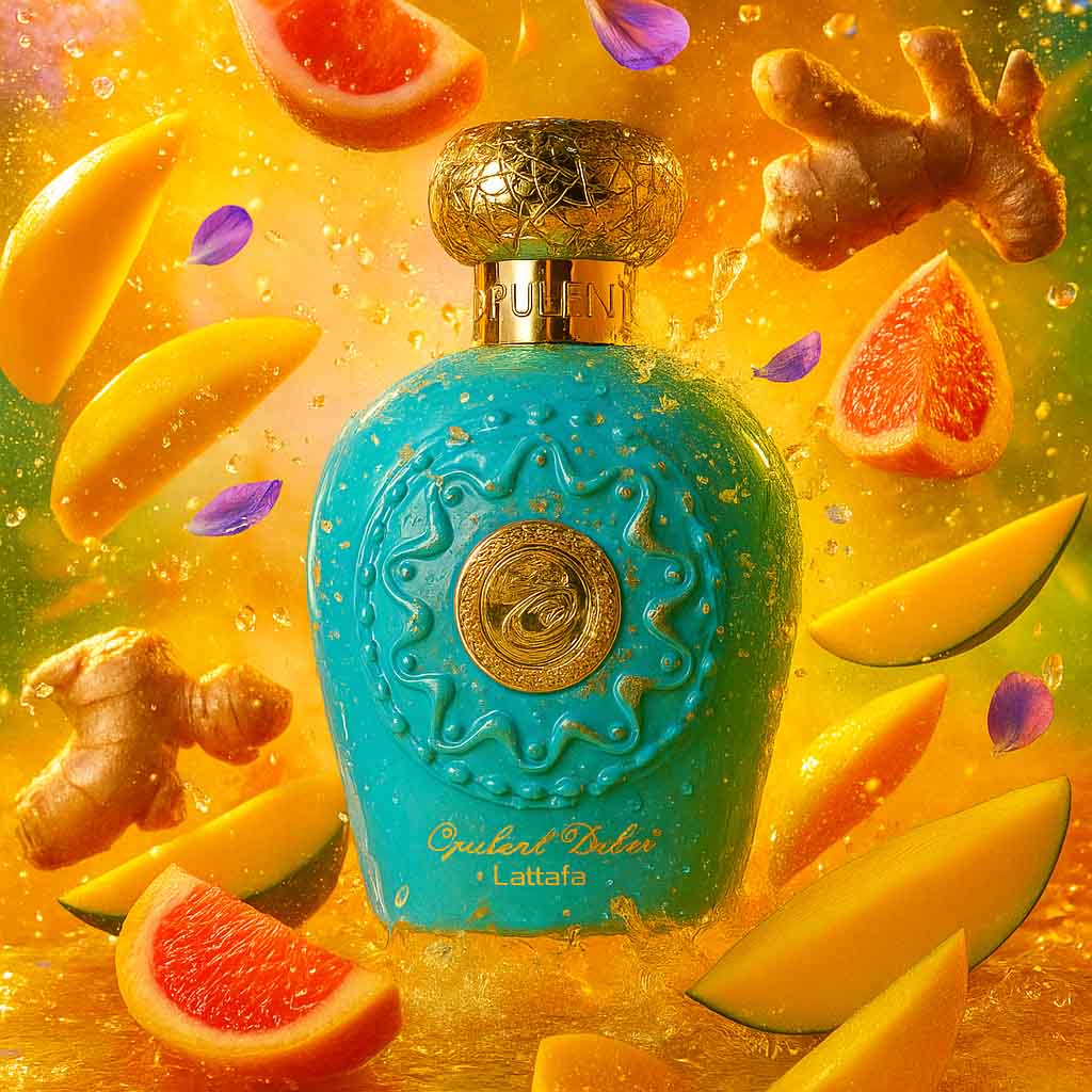 Opulent Dubai Eau de Parfum by Lattafa. Unisex 3.4FL OZ.