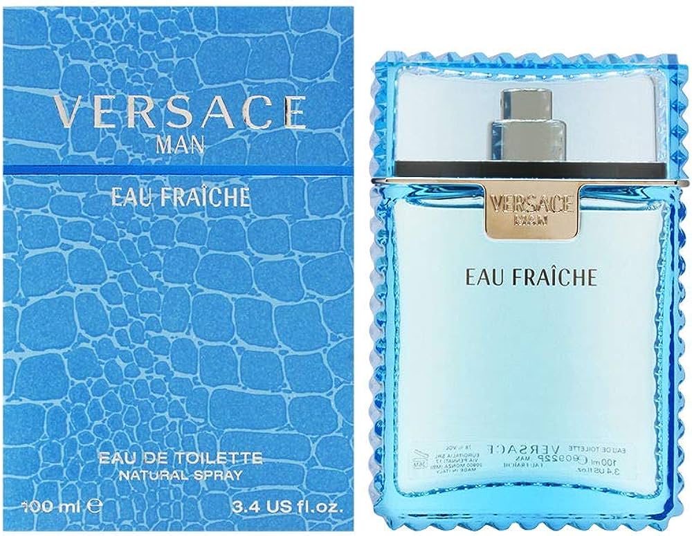 Versace Man Eau Fraiche. Men's Eau de Toilette. 3.4FL OZ (tester)