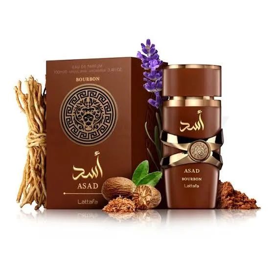 Asad Bourbon by Lattafa. Men's Eau de Parfum 3.4FL OZ
