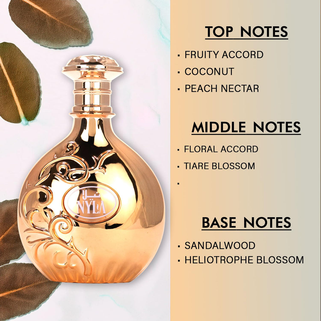Nyla by Arabiyat Prestige Woman's Eau de Parfum 2.7FL OZ
