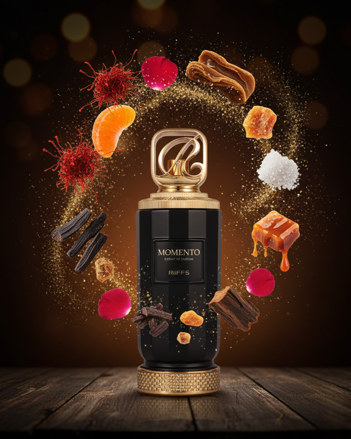 Riiffs Momento Extrait de Parfum. Unisex 3.4FL OZ